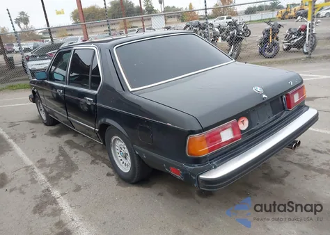 1984 BMW 733 I from USA, damaged, VIN WBAFF7401E7397791